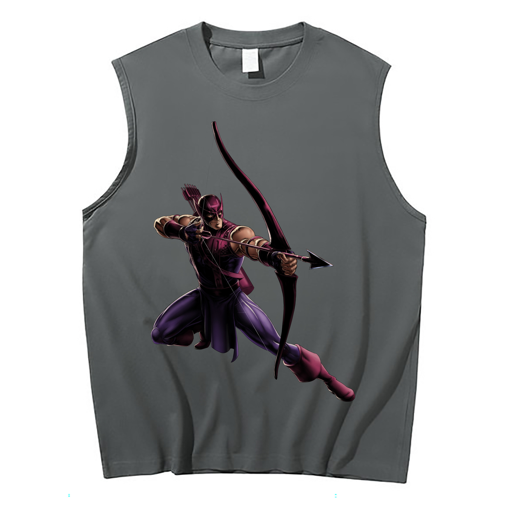 （画像用） アベンジャーズ The Avengers コットン100％タンクトップ（フロントプリント）